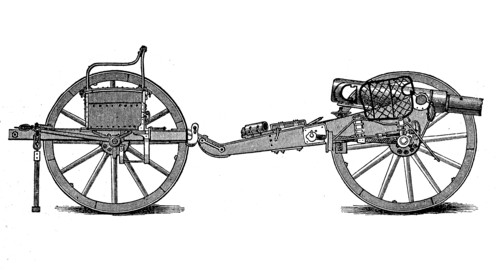 Complete field gun c/73