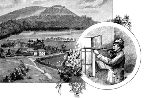 Symbolism of shooting clubs in 1880