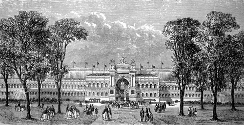 Main entrance of the Exhibition Palace