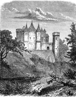 Abbotsford Castle in the south of Scotland