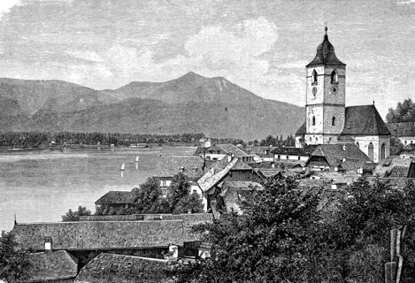 Sankt Wolfgang am Wolfgangsee in Austria