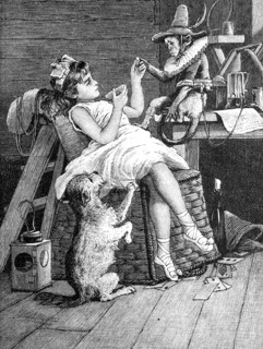In monkey theatre