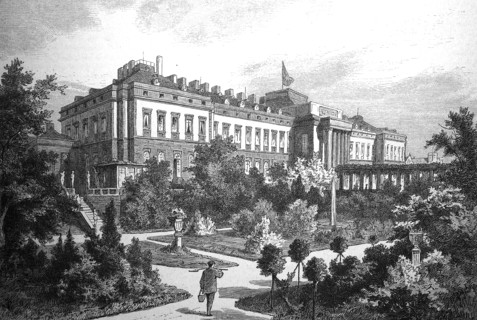 The castle in Koblenz
