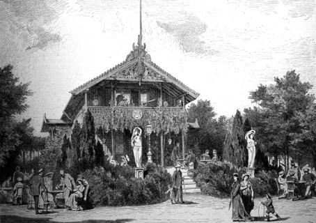The drinking hall in the Rhine facilities of Koblenz