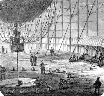 Balloon of Baptiste Henri Jacques Giffard