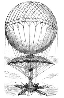 Balloon with dropping device
