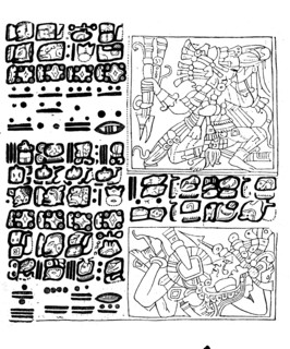 Remains of a Mexican manuscript from prehistoric times  /  Reste einer mexikanischen Handschrift aus der Vorzeit