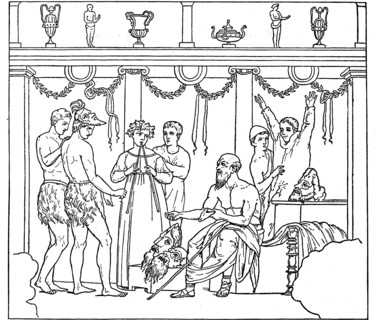 The development of the dramatic seal practicing a Satyrnchores