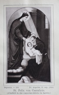 Communion picture Saint Felix of Cantalicio