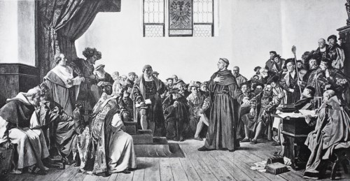 Martin Luther at the Diet of Worms