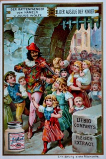 Picture series The Pied Piper of Hamelin