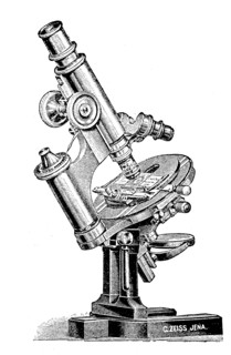 Microscope of the company Zeiss from Jena