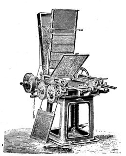 Match inserting machine from the Roller machine factory in Berlin