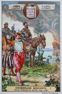Picture series Conquest of Mexico