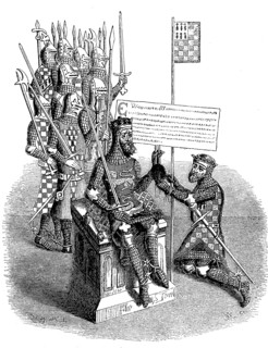 William the Conqueror invested the Duke of Brittany