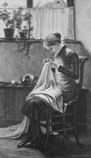 At housework