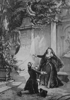 Illustration to the story Das Scherenrecht by Otto Sigl  /  Illustration zu der Erzählung Das Scherenrecht von Otto Sigl