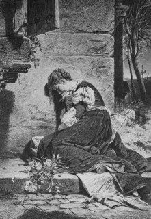 Gretchen die Schmerzensreiche after Goethe's Faust