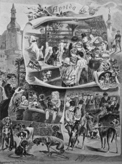 Dog market in Apolda