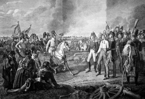 'Victory in the Battle of Nations at Leipzig from October 16 to 19