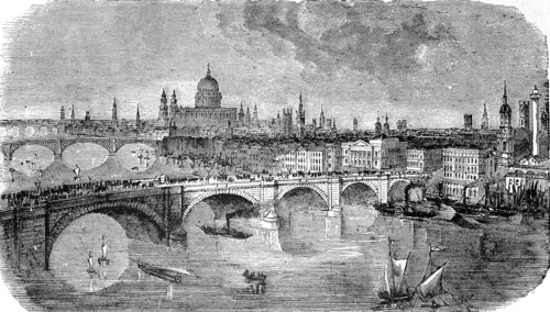 The new London Bridge over the Thames