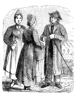 People in traditional costume from Gleishorbach