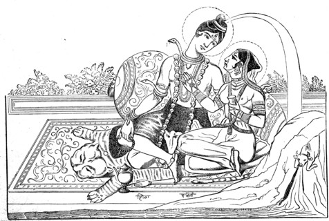 Bhawani and Siva