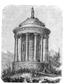 The Vesta Temple in Tivoli