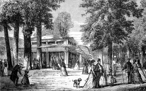 The new shopping street in Baden-Baden