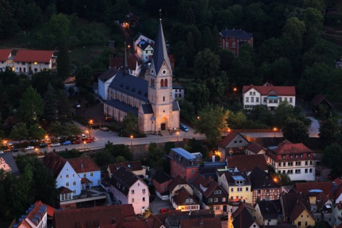 Old town and church to our beloved woman
