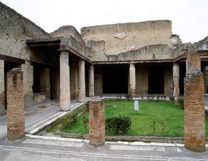 Herculaneum, House of the Black Hall