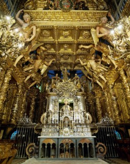 Main altar of the Cathedral of Santiago de Compostela