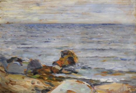 Asgardstrand, 1888-1890, by Edvard Munch
