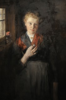 Girl at a Window