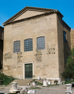 Italy. Rome. Curia Julia or Senate House