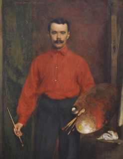 Self-portrait, 1907, by Ludomir Janowski
