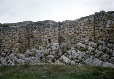 Tiryns, Greece. Archaeological Site. Mycenaean citadel