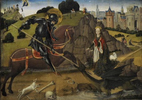 Altarpiece of Saint George, ca.1460, by Master of the Legend of Saint George