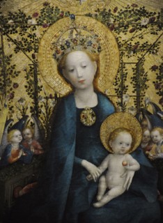 Madonna in the Rose Bower