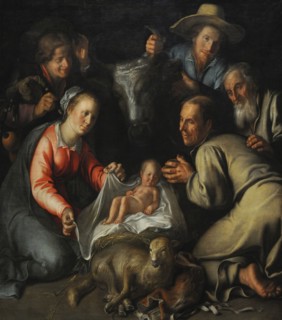 The Adoration of the Shepherds, 1628, by Peter Wtewael