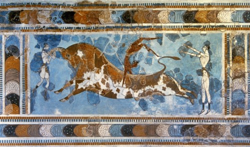 Minoan period. Knossos palace