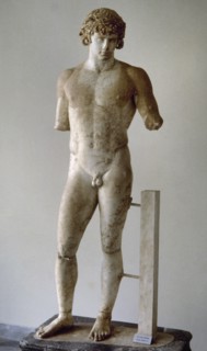 Statue of Antinous.