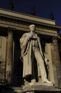 Statue of Hermann Von Helmholtz.