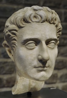 Bust of Roman emperor Nerva.