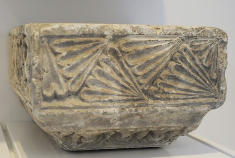 Fragment of a funerary monument from the Basilica of St Severin in Cologne.