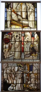 Stained glass. Cistercian Monastery of Altenberg.