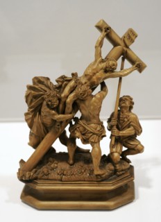The Raising of the Cross with three henchmen.