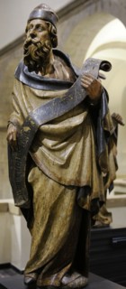 One of the Eight Prophets from the historical Cologne Town Hall.