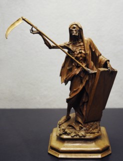 Death as the Grim Reaper.