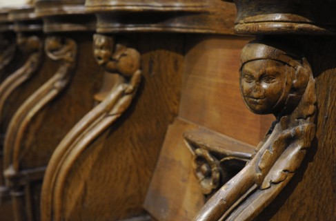 Choir Stalls of the Collegiate Church of St. George.
